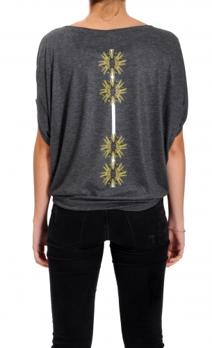 Kimono t-shirt Cactus Flower